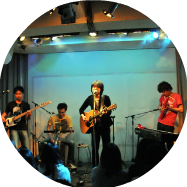 ライブハウスのバナー